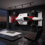 Struxa Fiberglass F1 Wall Sculpture