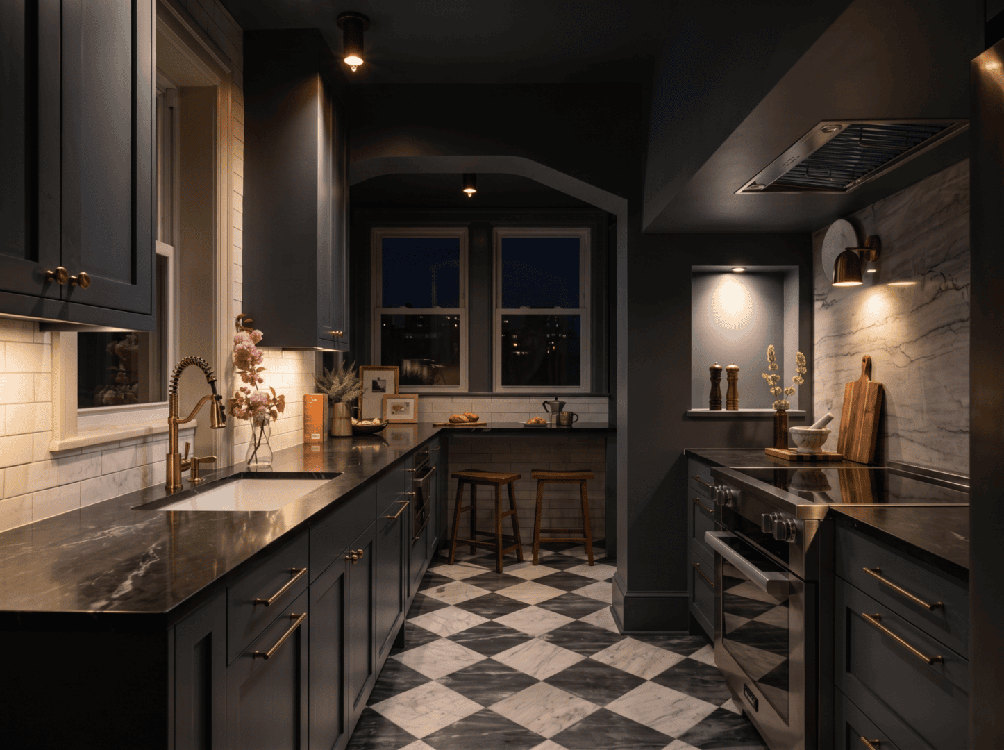 A remodeled interior