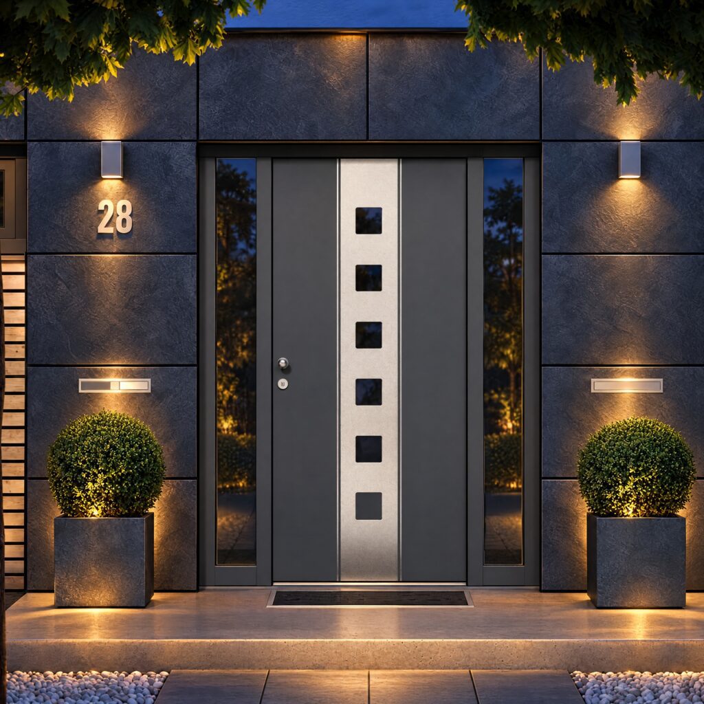 Struxa 100 Series Thermal Break Aluminum Hinged Entry Door