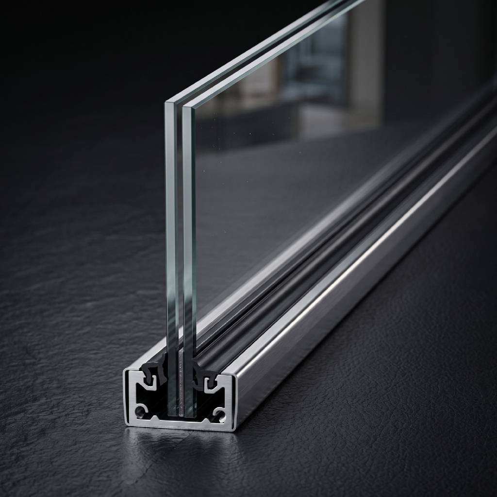 Minimalist Recessed U-Track