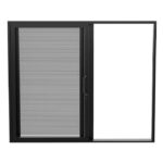 72in x 80in Aluminum Sliding Door