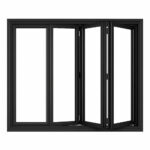 72in x 36in Aluminum Bifold Window