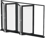 72in x 36in Aluminum Bifold Window - Image 2