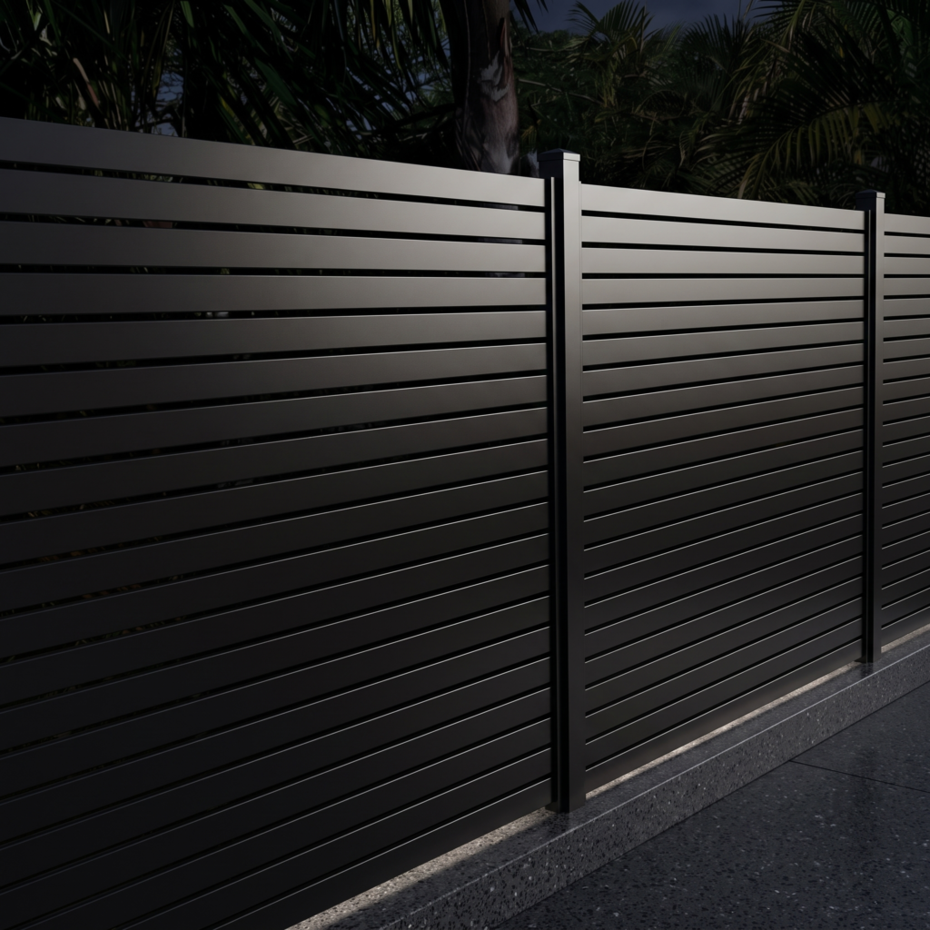 Modern Aluminum Fencing