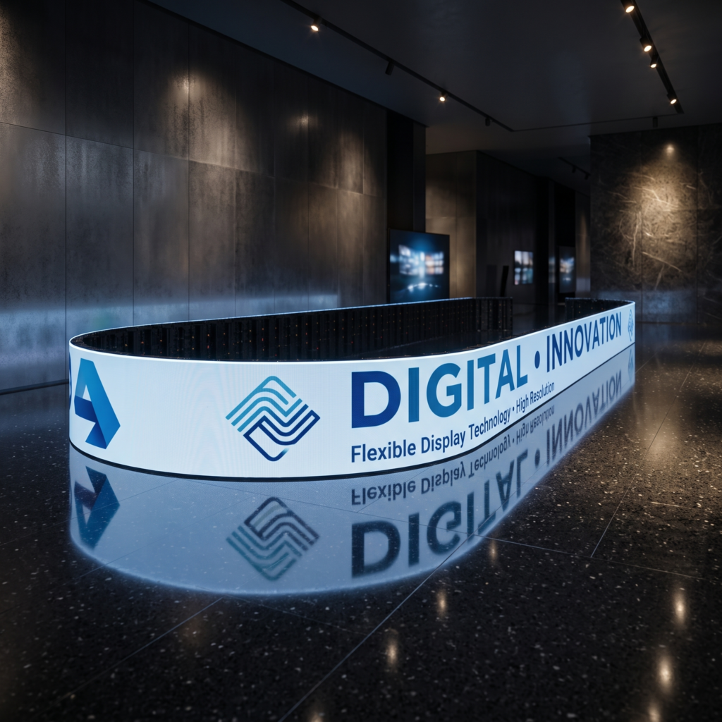 Struxa Flexible Cylindrical LED Video Wall