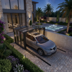 Struxa Retractable Foldable Polycarbonate Carport