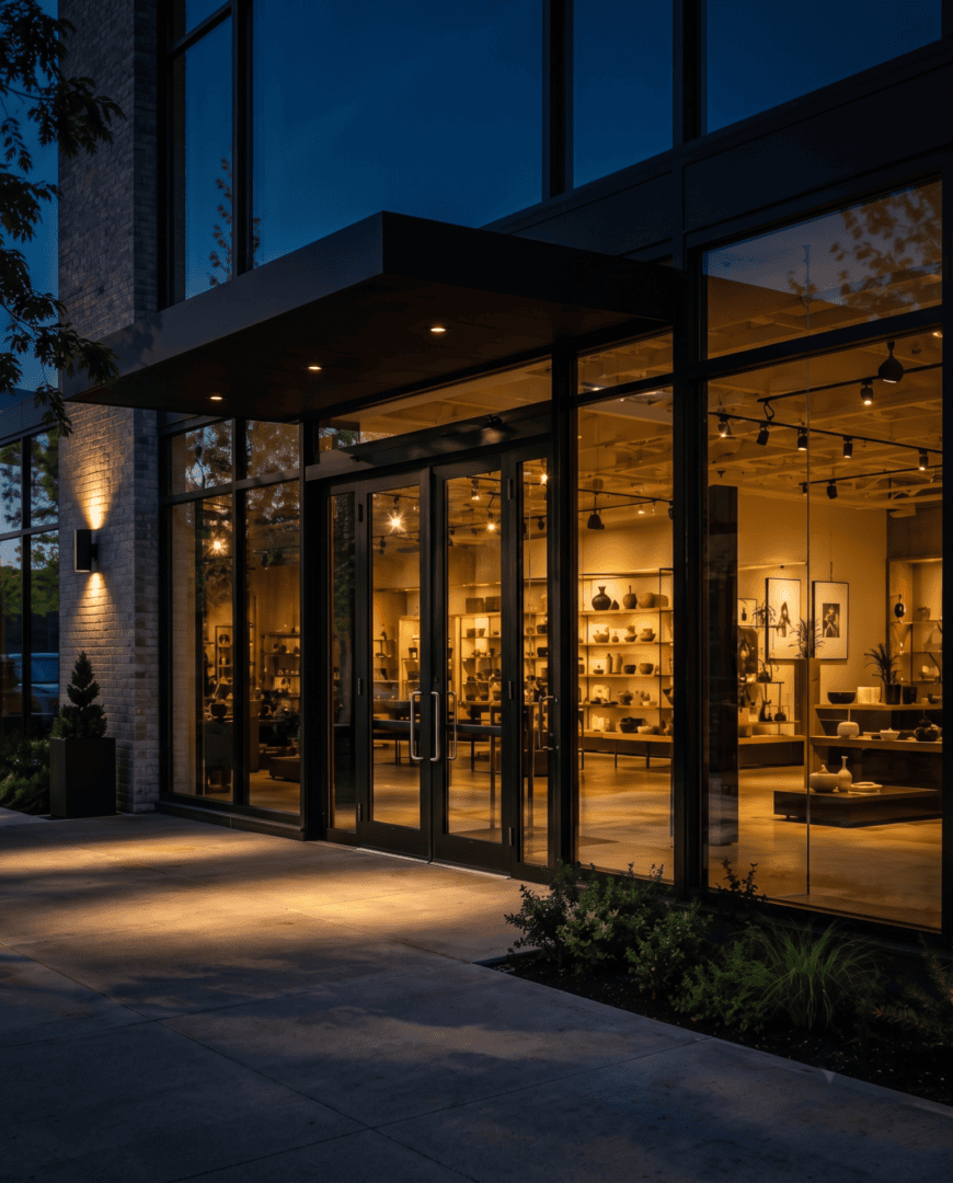 Upgraded storefront