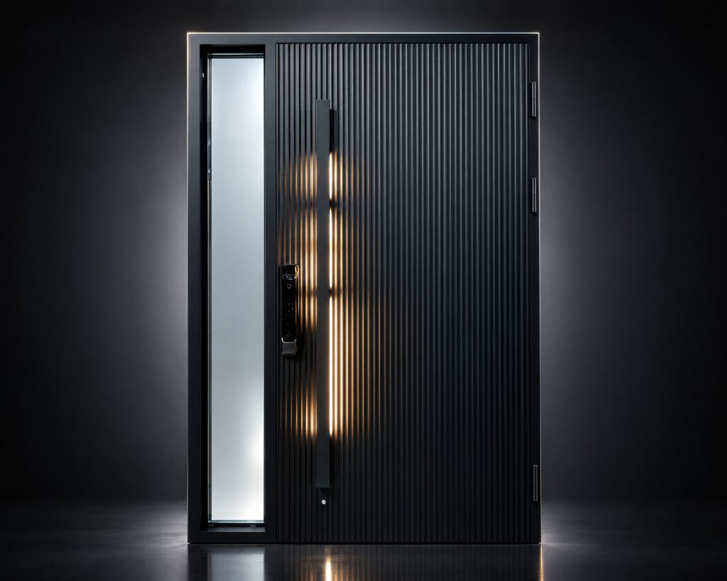 Door with Sidelight