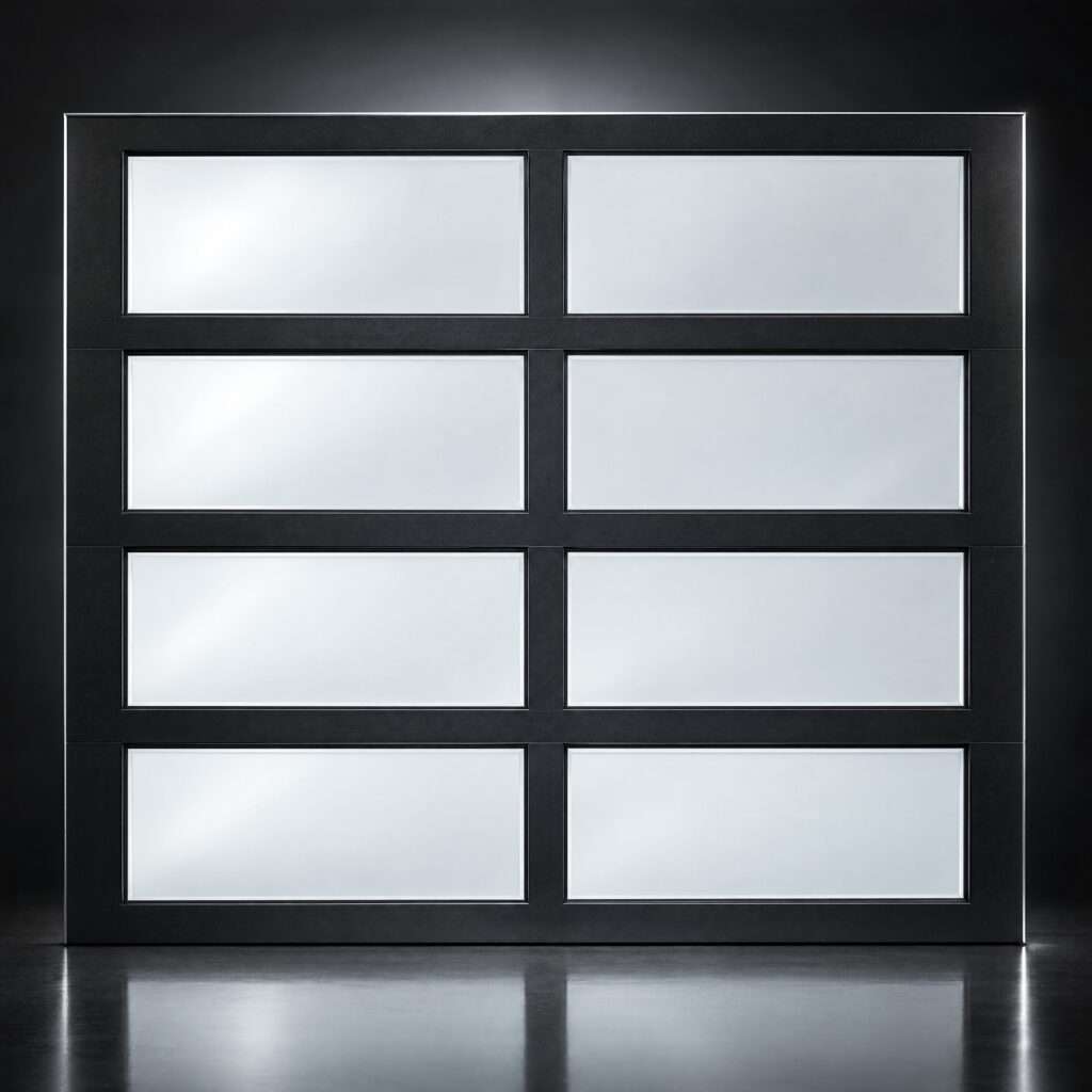Struxa Aluminum Frame Glass Garage Door