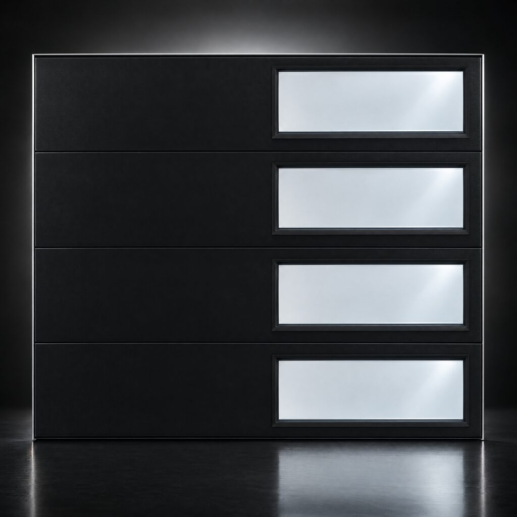 Struxa Modern Steel Garage Door
