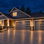 Struxa Modern Steel Garage Door