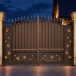Struxa Ornamental Steel Driveway Gate