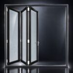 Struxa Panoramic Vinyl Bifold Door with Blinds